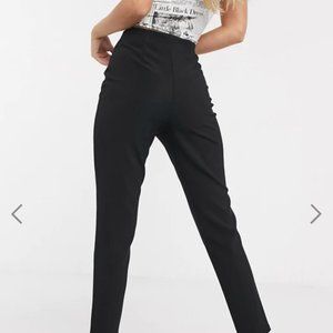 Skinny Black Suit Pants